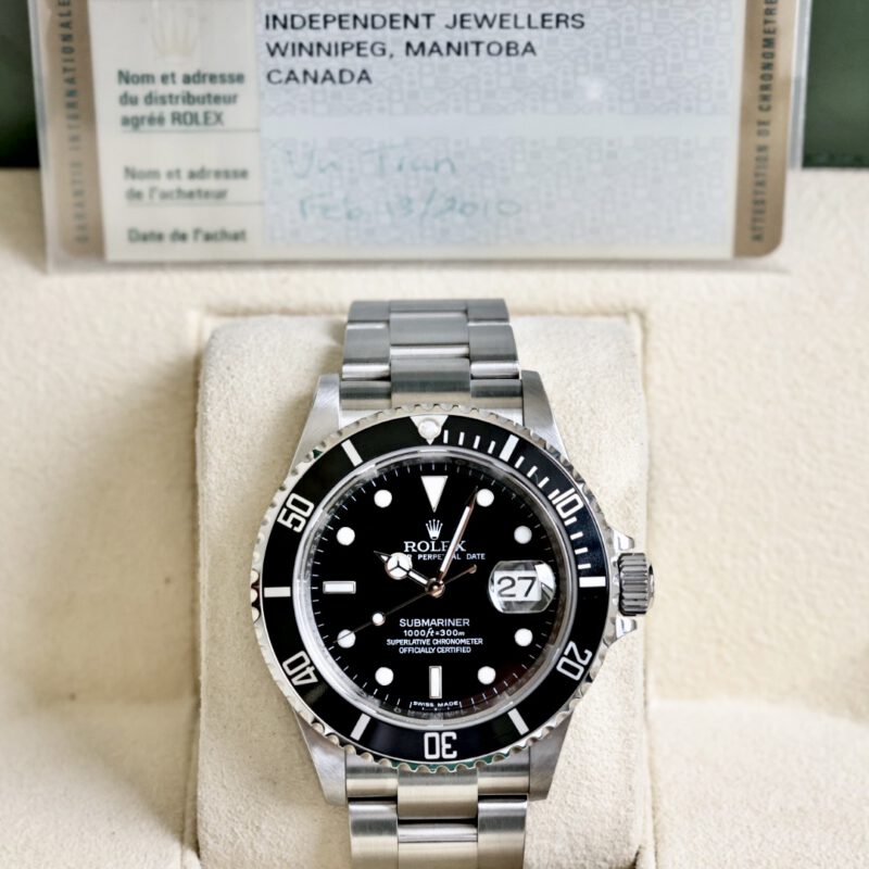 Đồng Hồ Rolex Submariner Date 16610 Size 40mm