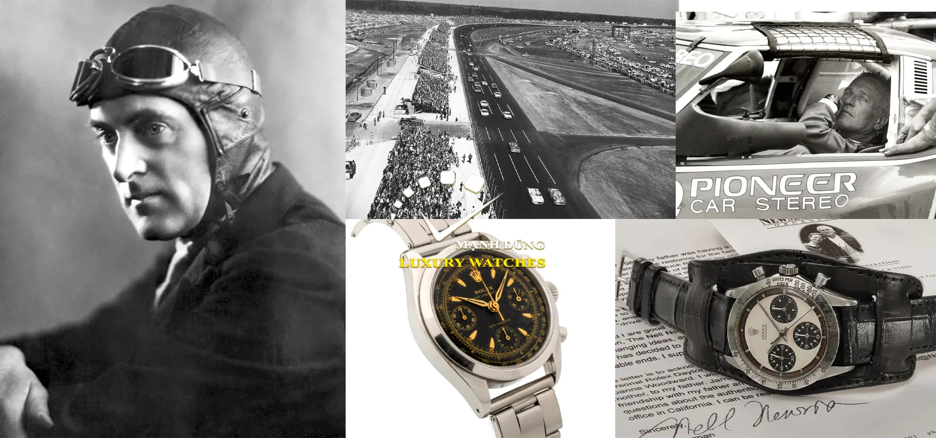 Khám phá hành trình lịch sử đồng hồ Rolex Daytona