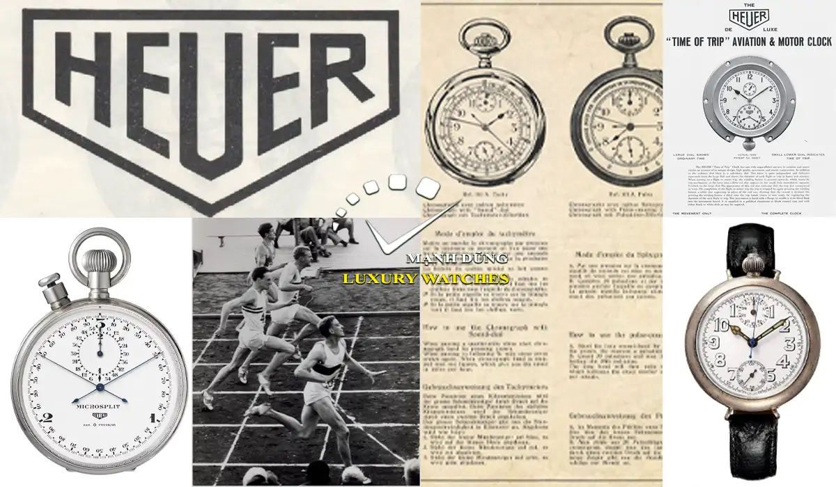 TAG Heuer chinh phục thế giới với độ chính xác vượt trội (1887-1933)