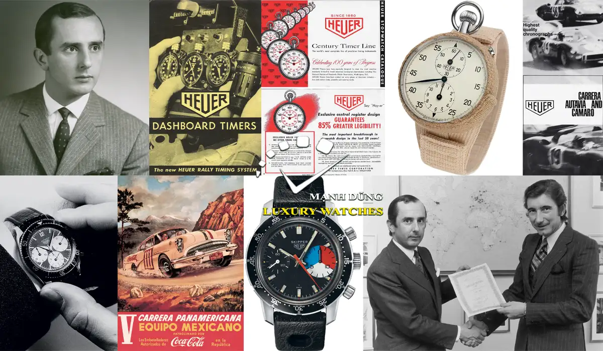 Thời kỳ Hoàng kim: Jack Heuer và cuộc cách mạng đồng hồ bấm giờ (1958-1969)