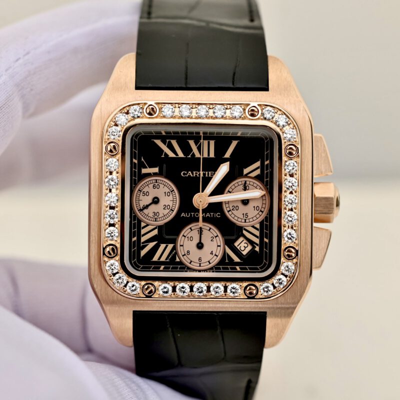 Đồng hồ Cartier Santos 100 Chronograph