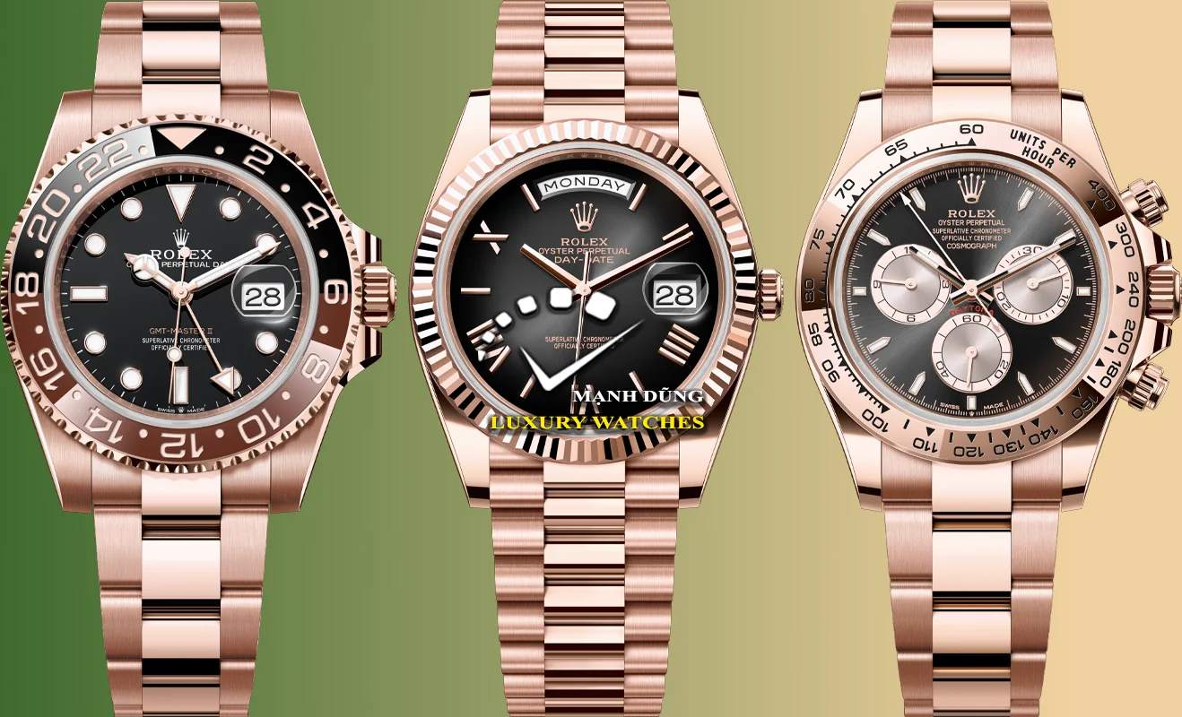 Sự Đa Dạng Và Phong Phú Của Đồng Hồ Rolex Đã Qua Sử Dụng