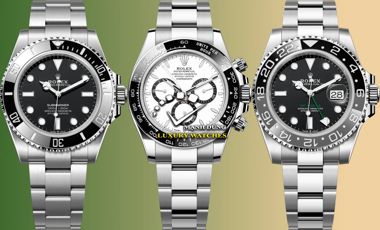 Phân Tích Cụ Thể Một Số Mẫu Rolex "Hot" Trên Thị Trường Đầu Tư Việt Nam