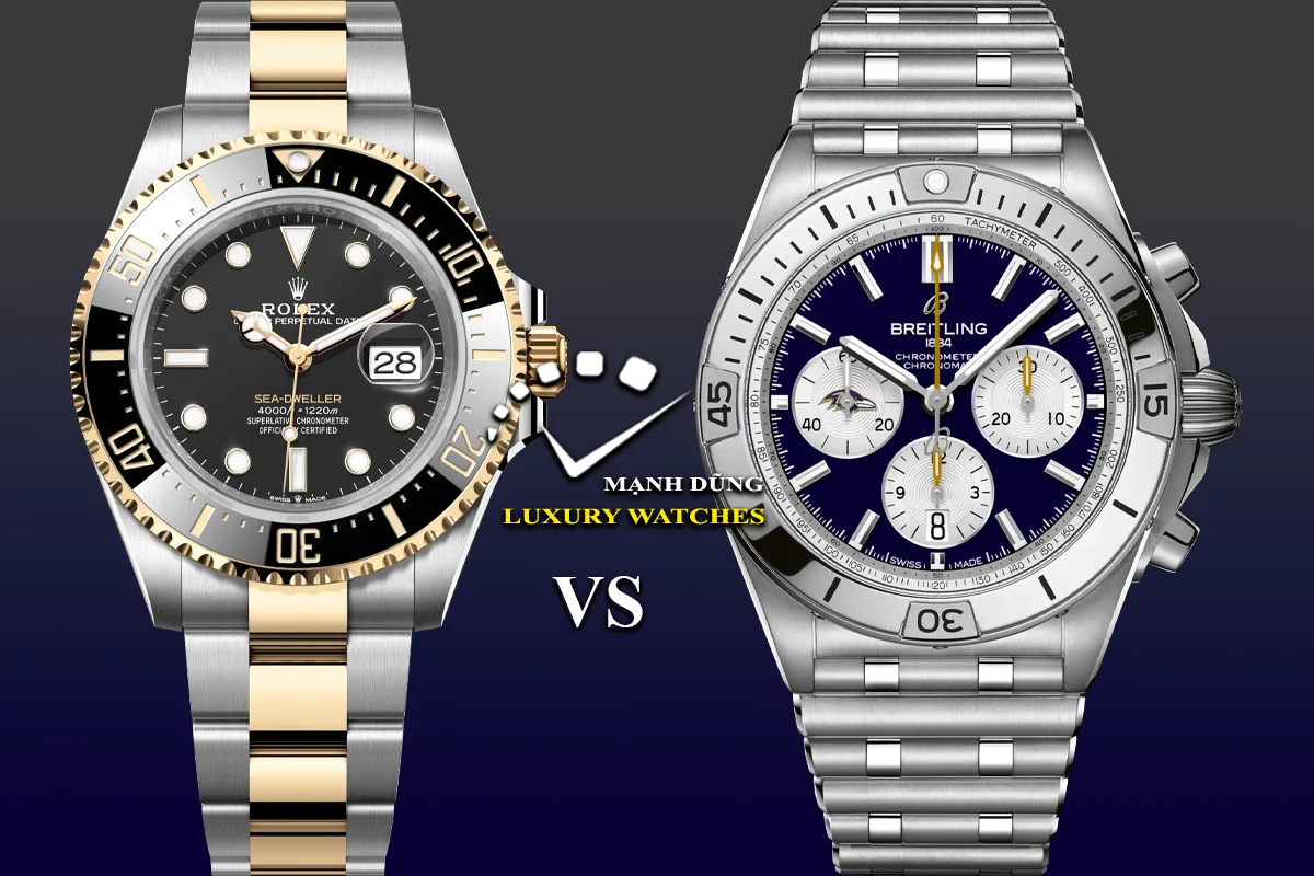 Chất Lượng và Độ Bền: Rolex vs. Breitling - Đâu Là Chiếc Đồng Hồ "Bất Hoại"?