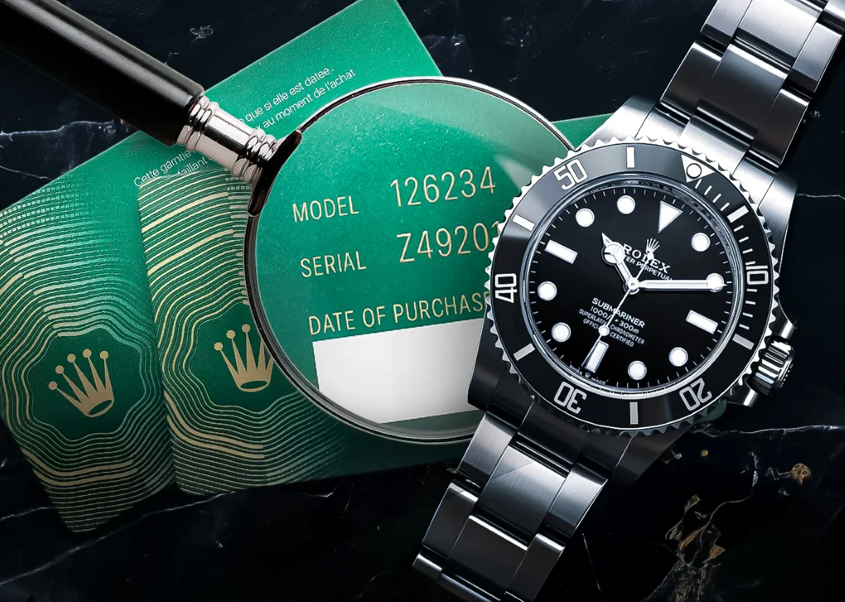 Số sê-ri và dấu hiệu khắc: Bằng chứng xác thực Rolex chính hãng
