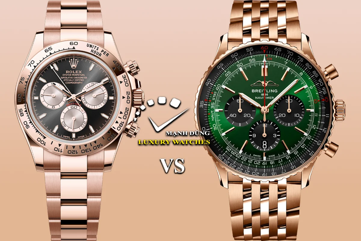 Rolex Daytona vs. Breitling Navitimer: Đua Tốc Độ Hay Chinh Phục Bầu Trời?