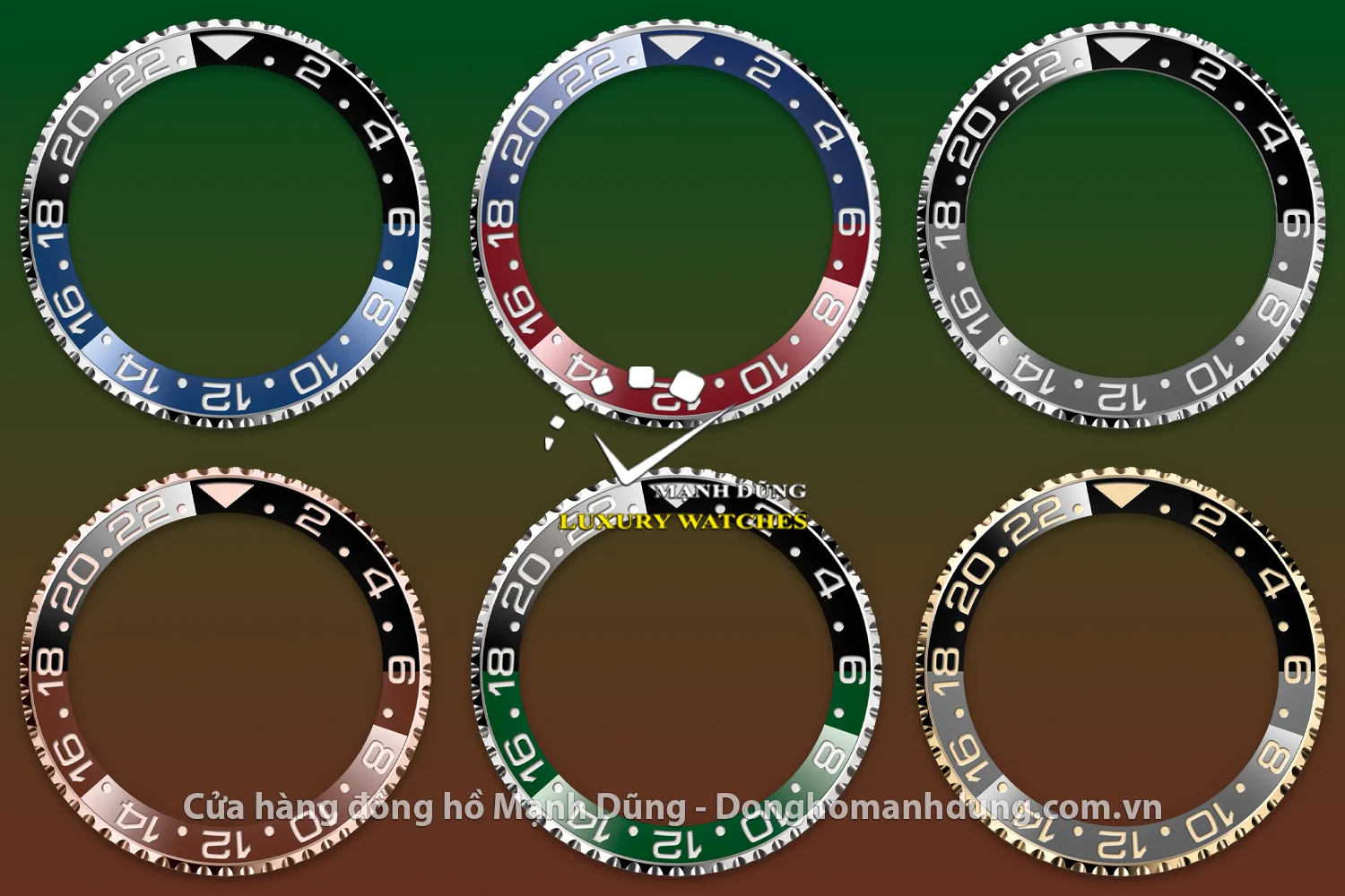 Bezel Cerachrom của Rolex GMT-Master II