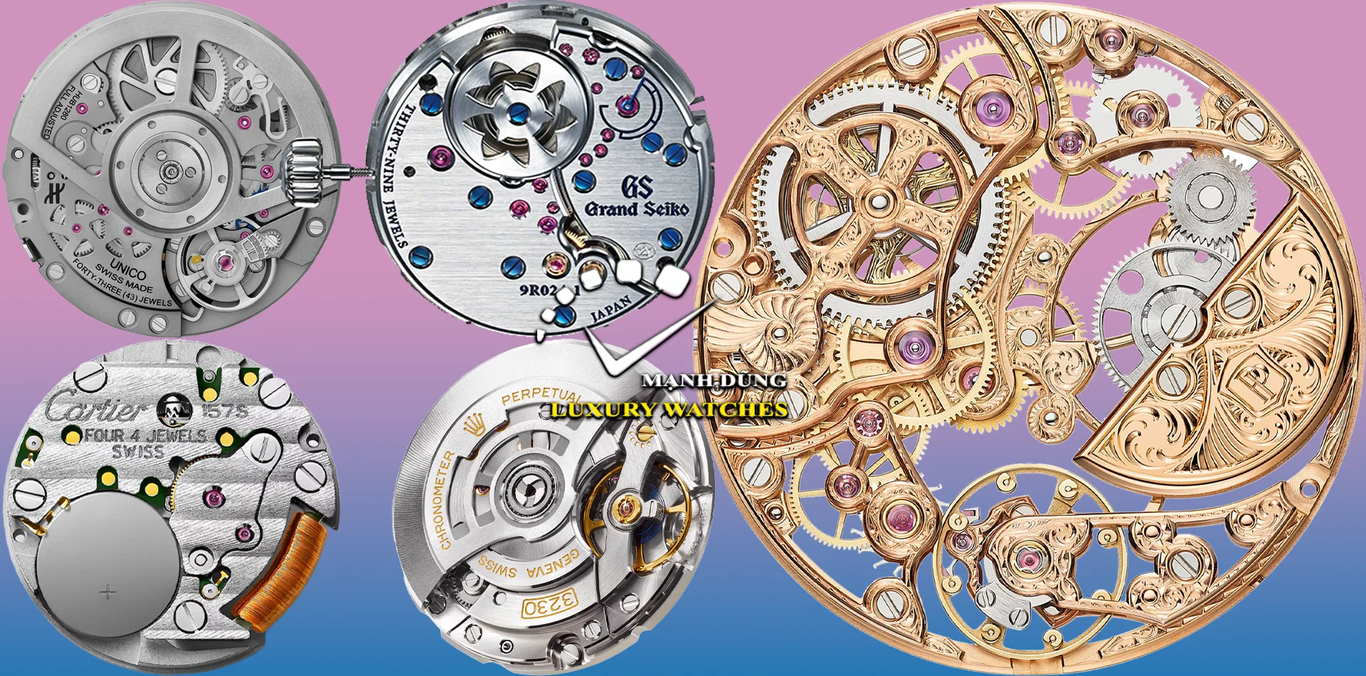 Thuật Ngữ Cốt Lõi Về Bộ Máy Đồng Hồ (Movement)