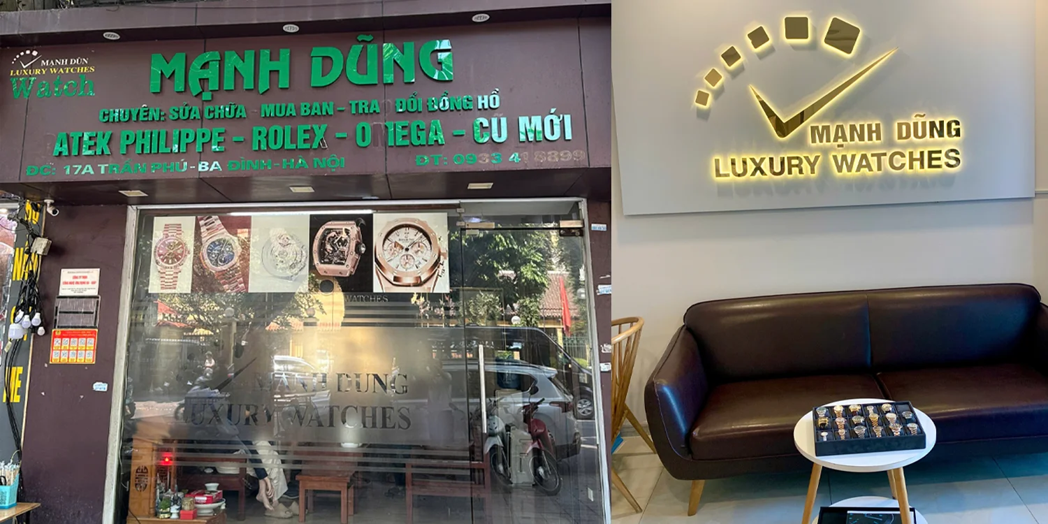 Cửa hàng đồng hồ Mạnh Dũng: Người Bạn Đồng Hành Đáng Tin Cậy Cho Mọi Đam Mê Đồng Hồ Của Bạn