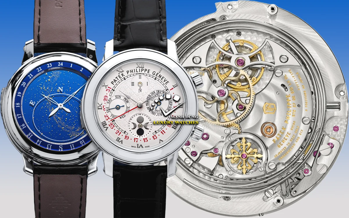 Patek Philippe Ref. 5002 Sky Moon Tourbillon (2001-2012): Vũ Trụ Thu Nhỏ Trên Cổ Tay