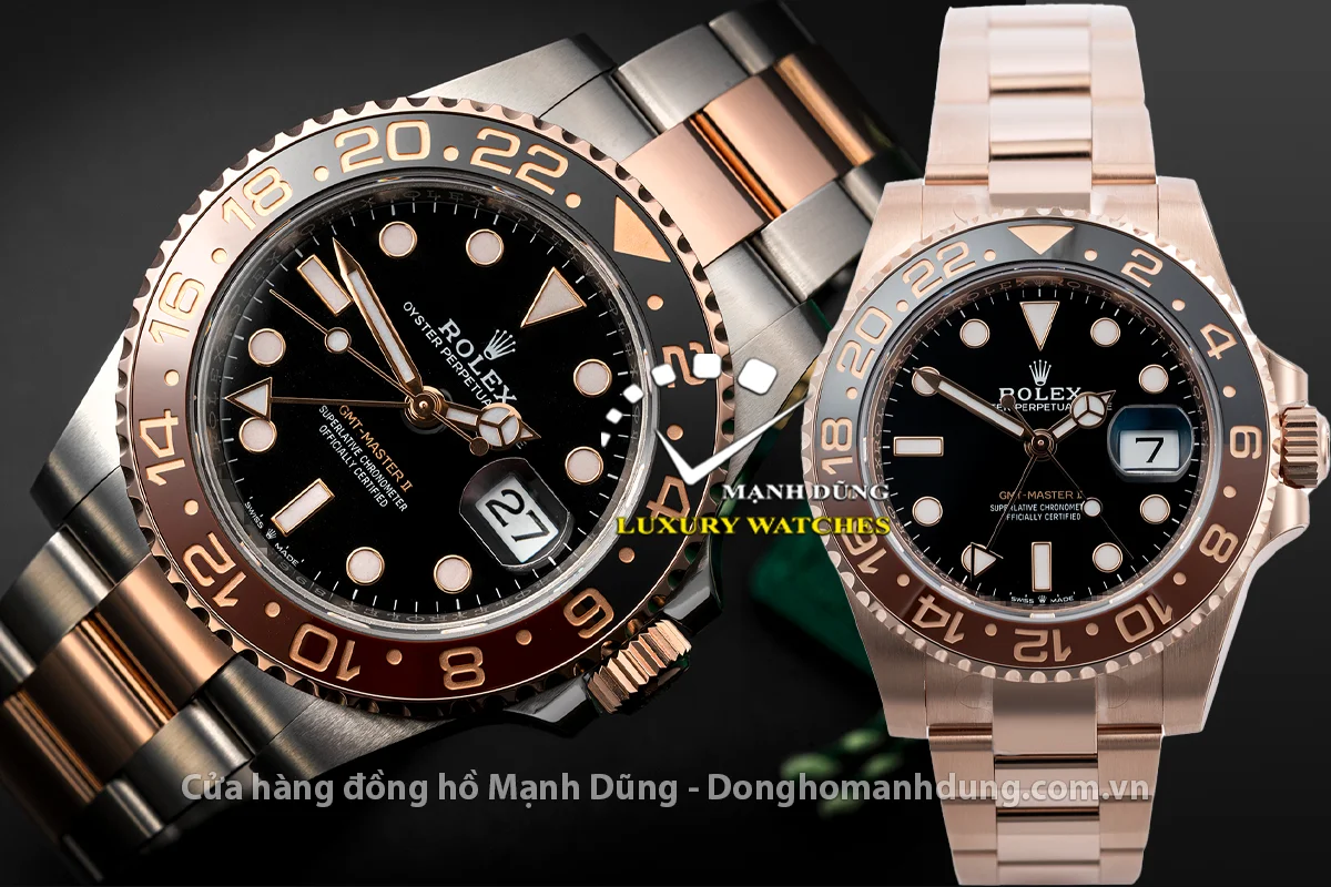 Hồi sinh "Root Beer" với Everose Gold: Rolex GMT-Master II Ref. 126711CHNR & 126715CHNR