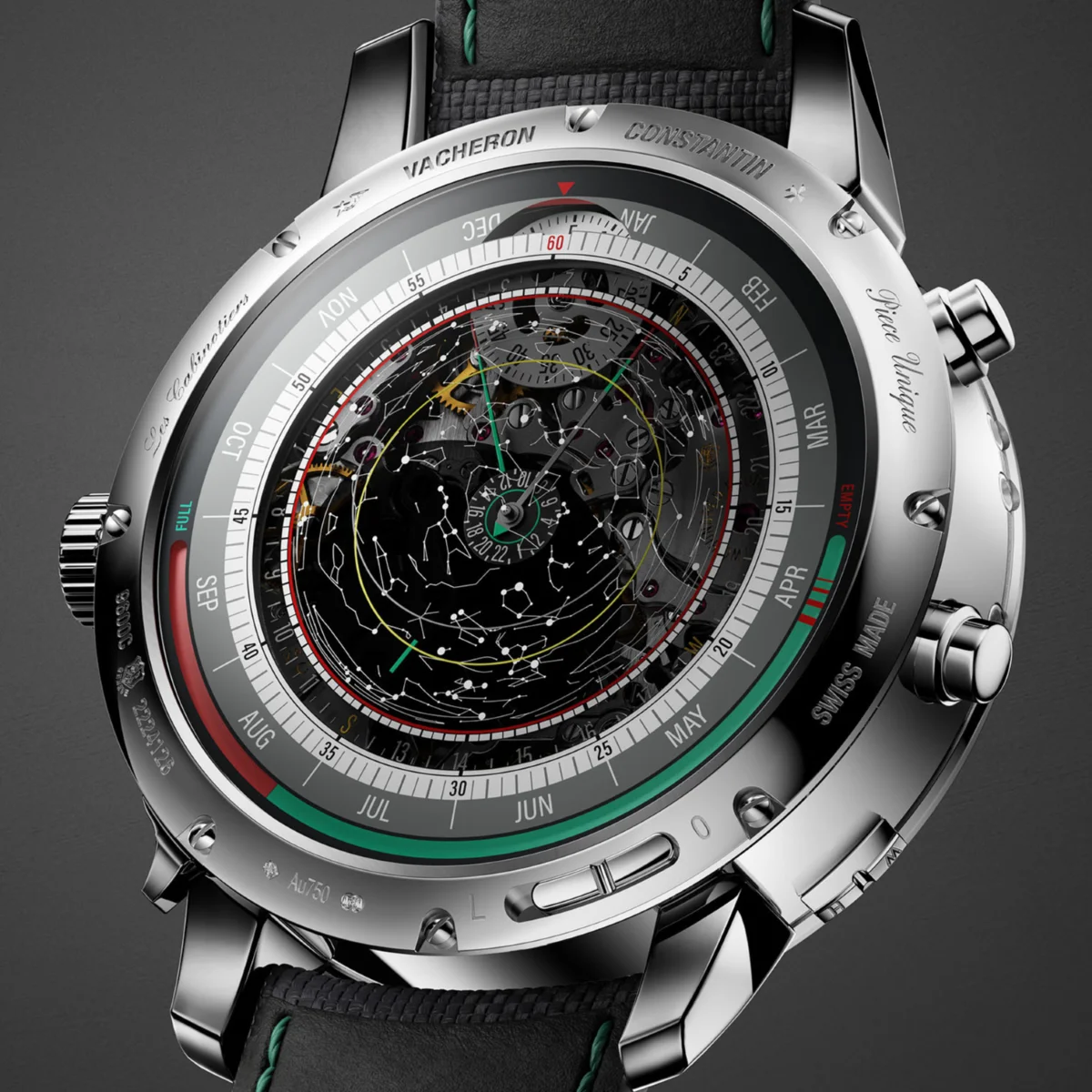 Mặt Sau Solaria: Biểu Đồ Sao Tương Tác và Chronograph Dự Đoán Thiên Văn