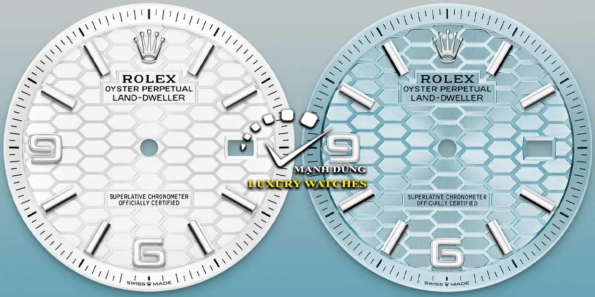 Mặt số Rolex Land-Dweller: Kiệt tác công nghệ Femtosecond Laser