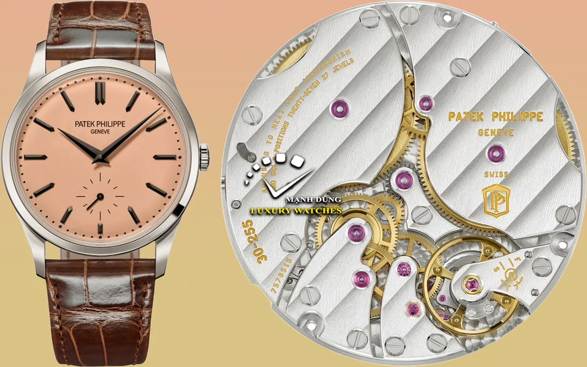 Đồng hồ Patek Philippe Calatrava Ref. 6196P-001: Tinh Hoa Bauhaus Trong Ánh Sắc Platinum