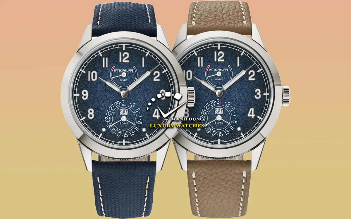 Đồng hồ Patek Philippe Complications Calatrava 8-Day Ref. 5328G: Năng Lượng Bền Bỉ Trong Vẻ Ngoài Lịch Lãm