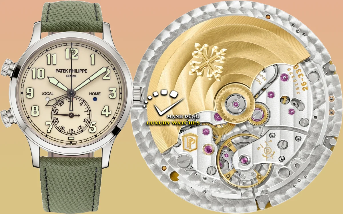Đồng hồ Patek Philippe Complications Calatrava Pilot Travel Time Ref. 5524G-010: Diện Mạo Mới Cho Phiên Bản "Gây Tranh Cãi"