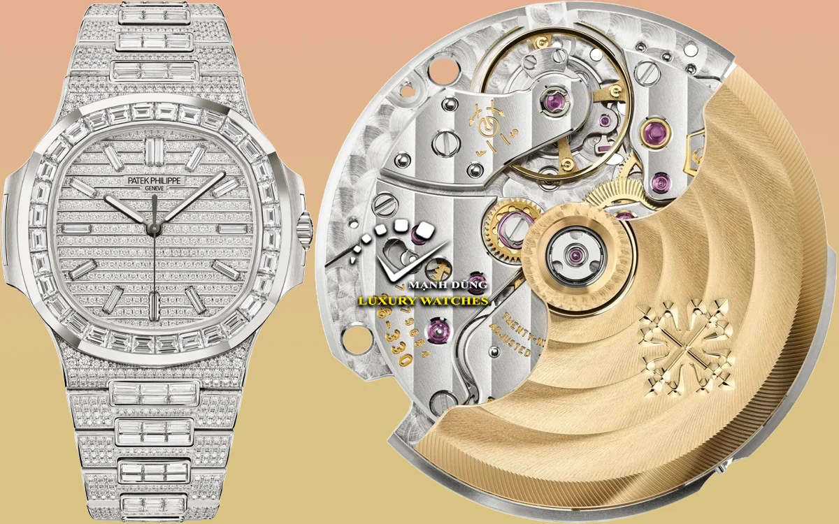 Đồng hồ Patek Philippe Nautilus Haute Joaillerie Ref. 5811/1460G: Kiệt Tác Kim Cương Chế Tác Đỉnh Cao