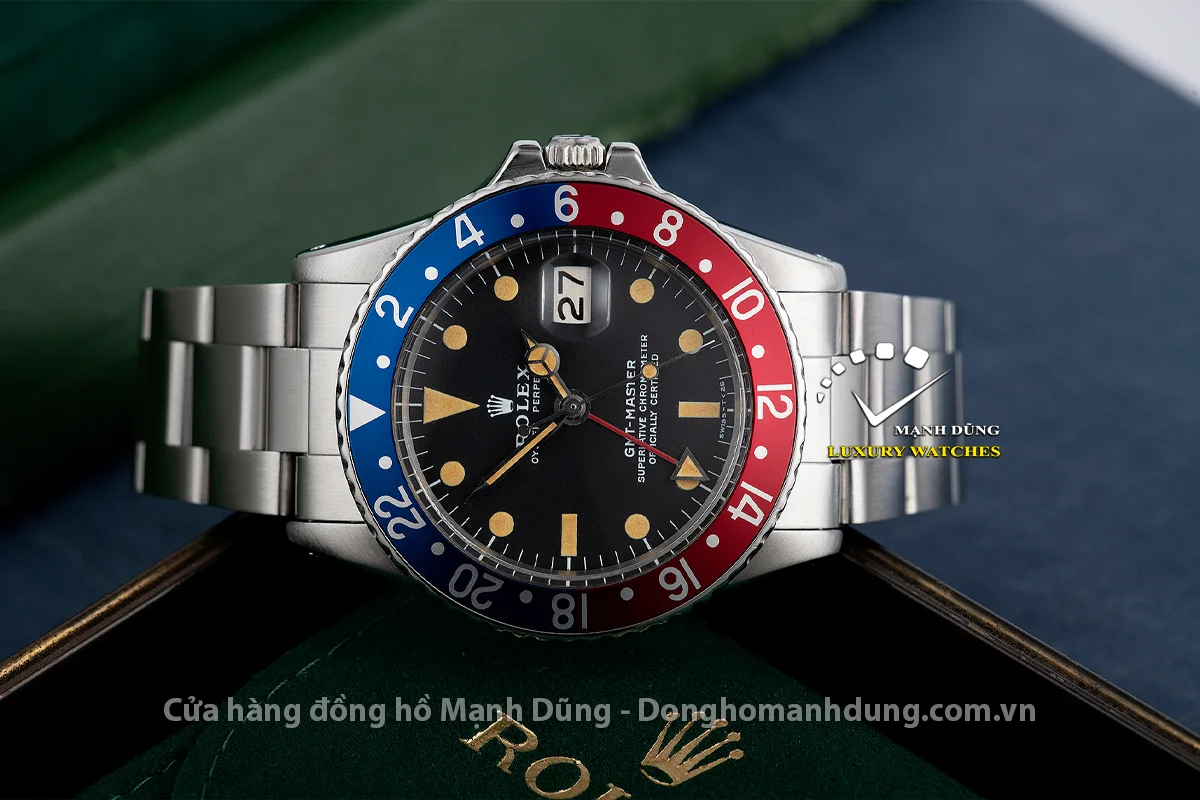 Đồng hồ Rolex GMT-Master 1675 (1959 - 1980): Biểu tượng bền bỉ và đa dạng nhất