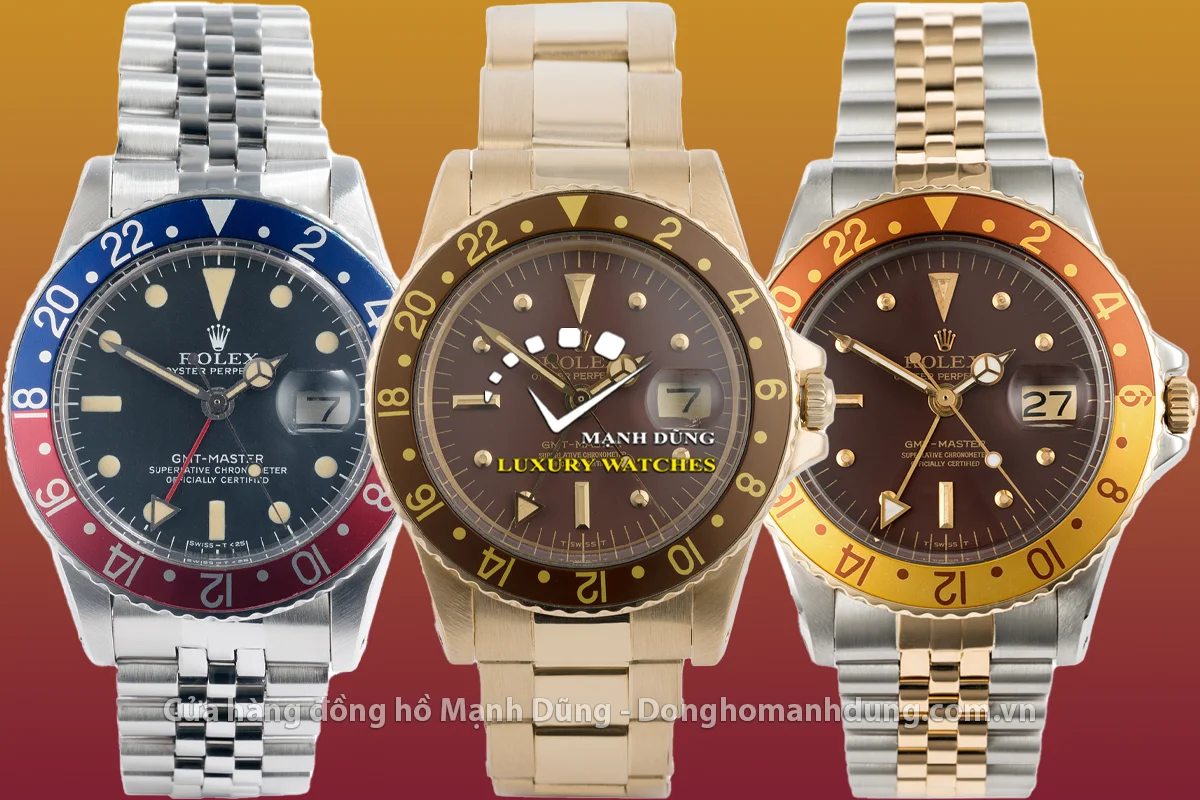 Thế hệ đầu tiên: Rolex GMT-Master I - Đặt nền móng cho huyền thoại