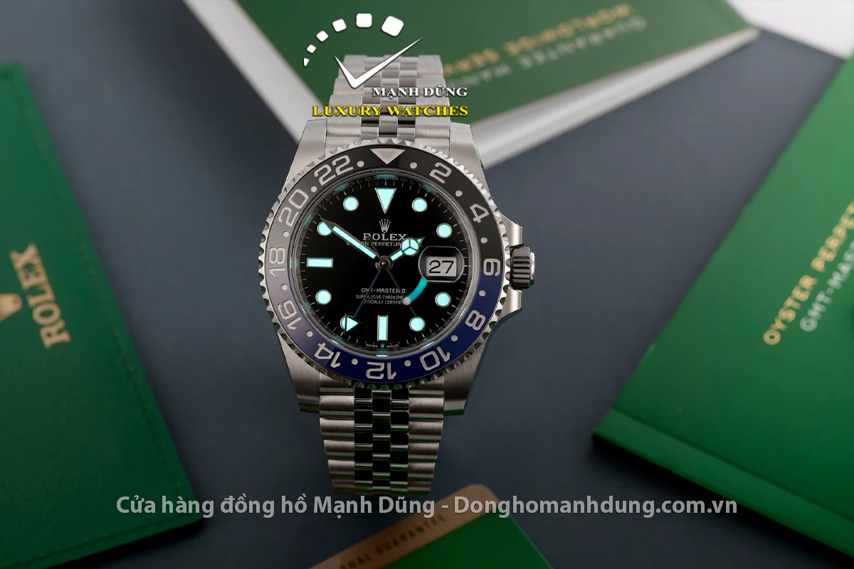 "Batman" khoác áo Jubilee: Rolex GMT-Master II Ref. 126710BLNR - 2019