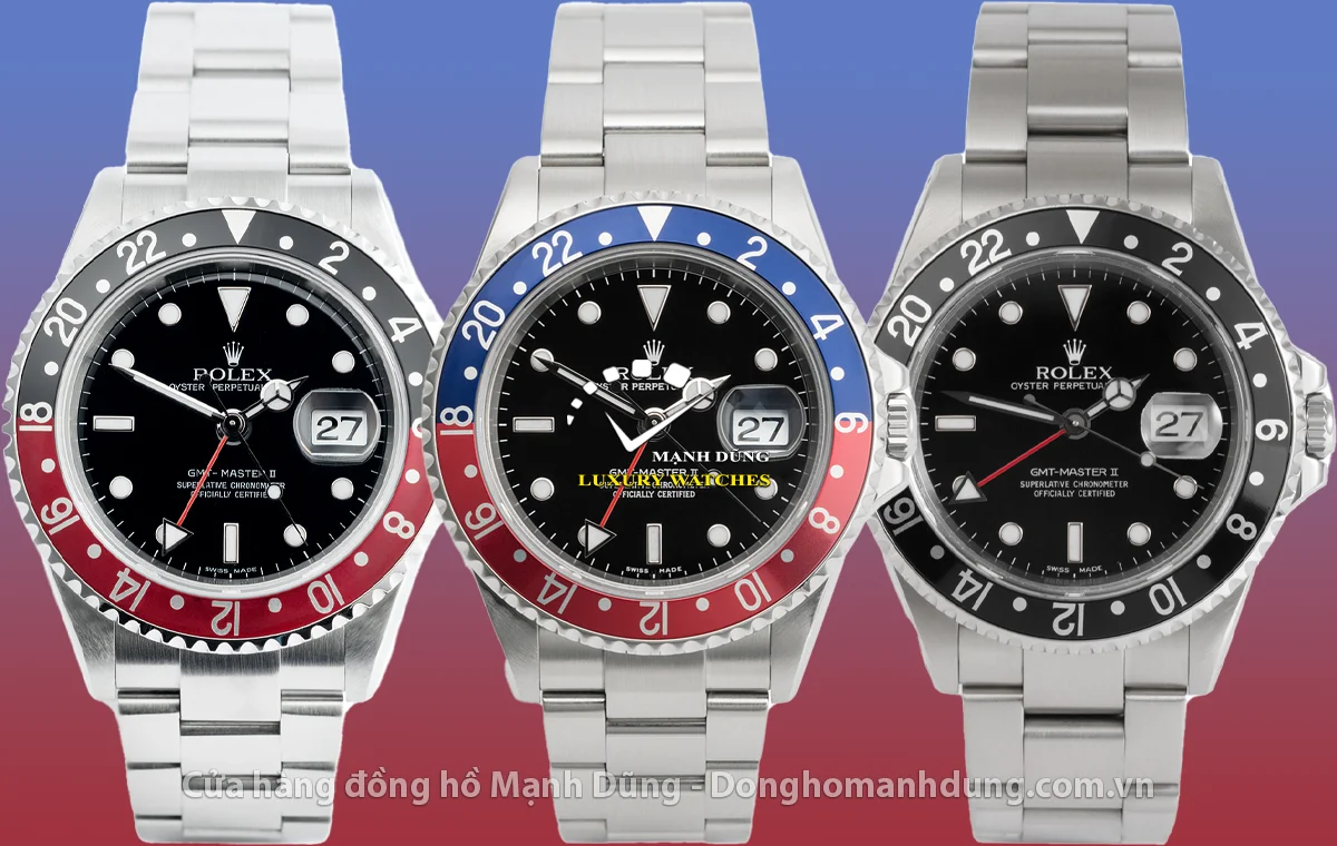 Đồng hồ Rolex GMT-Master II Ref. 16710 (1989 - 2007): Thế hệ GMT-Master II Đa dạng và Phổ biến Nhất