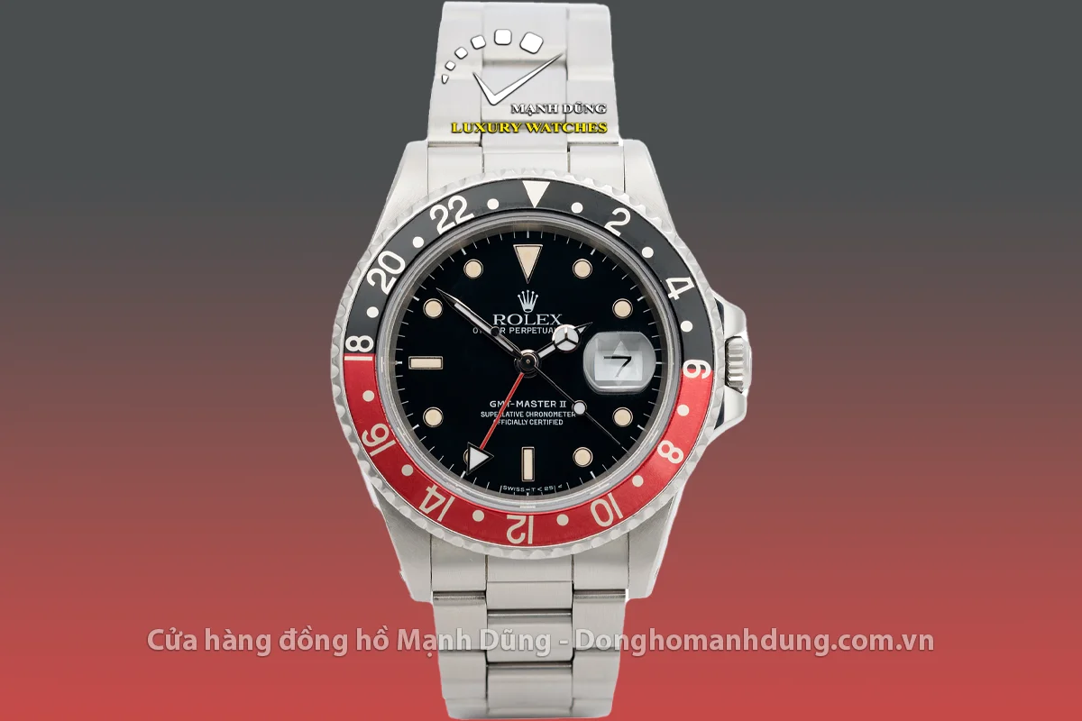 Đồng hồ Rolex GMT-Master II Ref. 16760 "Fat Lady" / "Sophia Loren" (1982 - 1988): Khai sinh GMT-Master II với Vành "Coke"