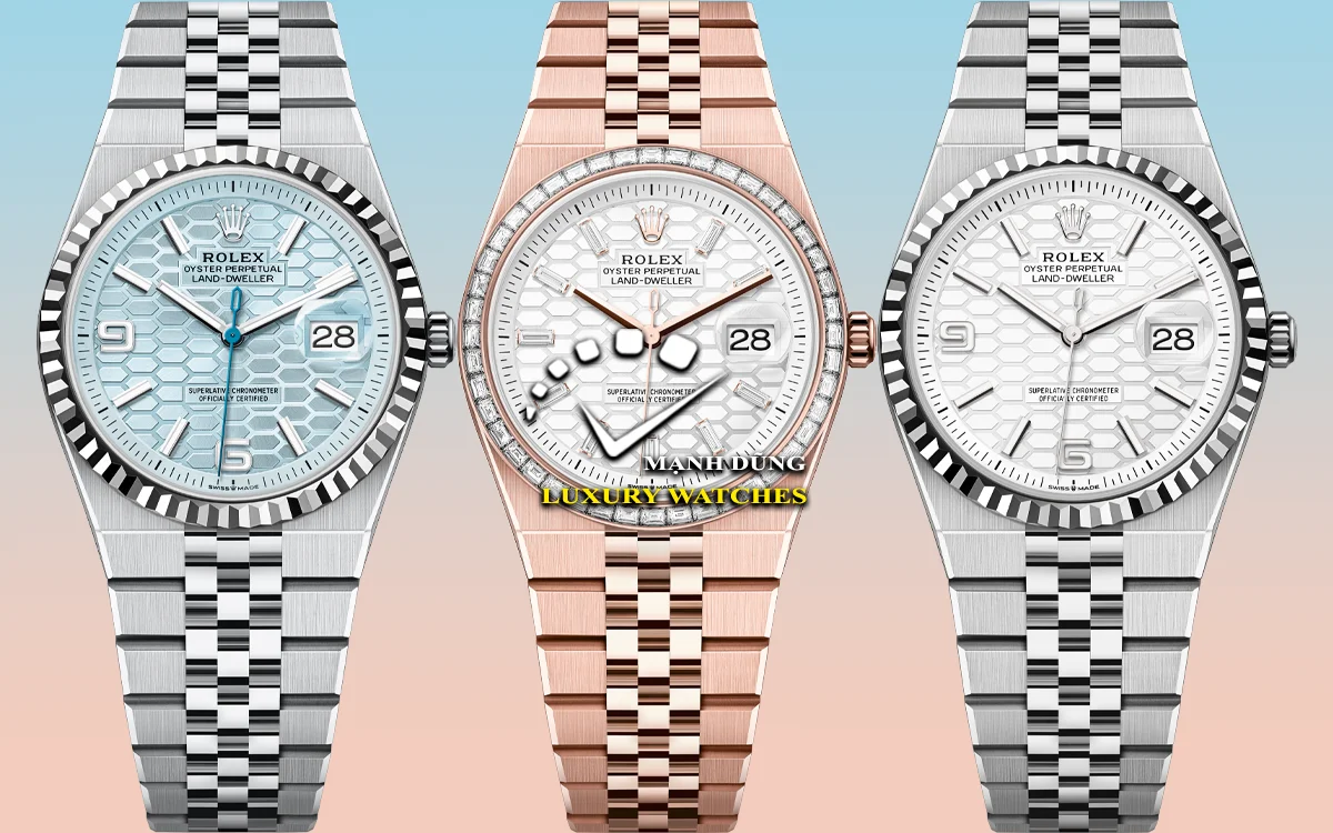 Đồng hồ Rolex Land-Dweller 36: Vẻ đẹp tinh tế trên cổ tay thon gọn