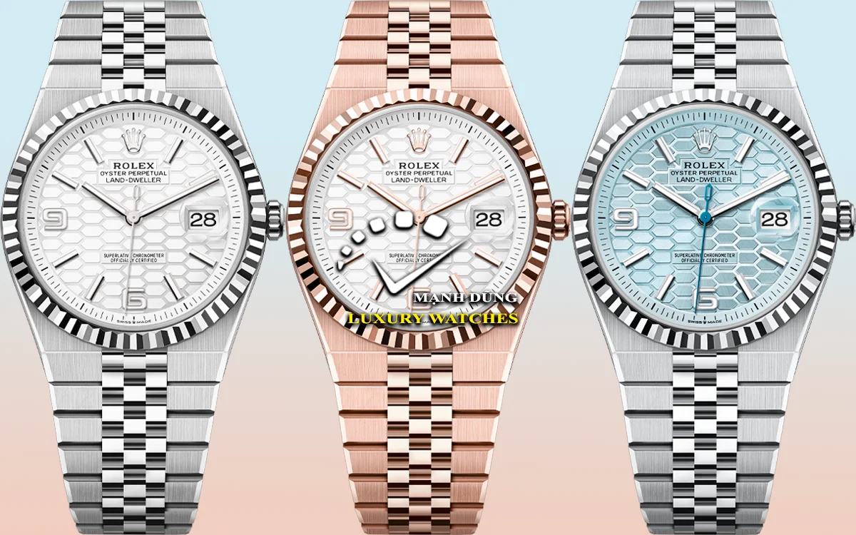 Đồng hồ Rolex Land-Dweller 40: Khám phá các phiên bản đa dạng