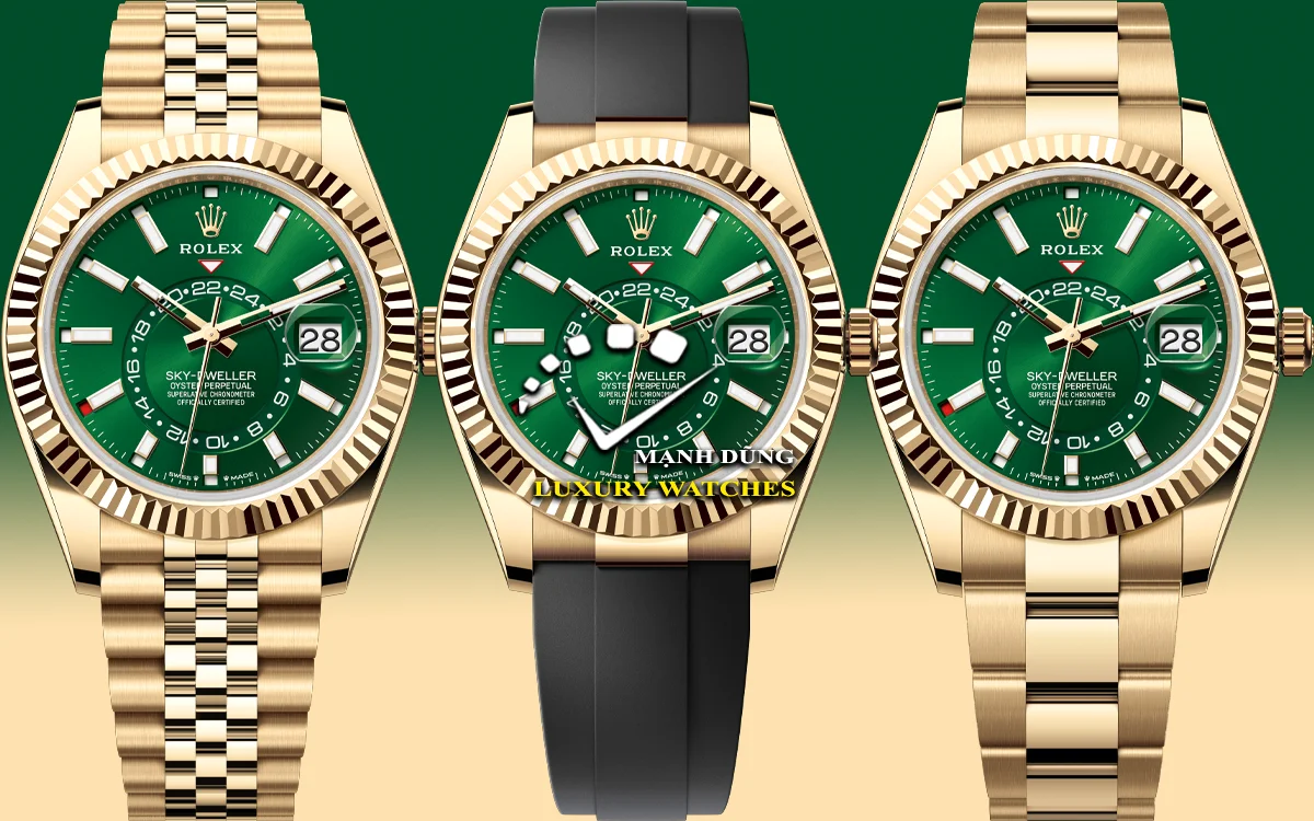 Rolex Sky-Dweller – Kiệt Tác Phức Tạp Với Lịch Thường Niên Và Múi Giờ Kép Thông Minh