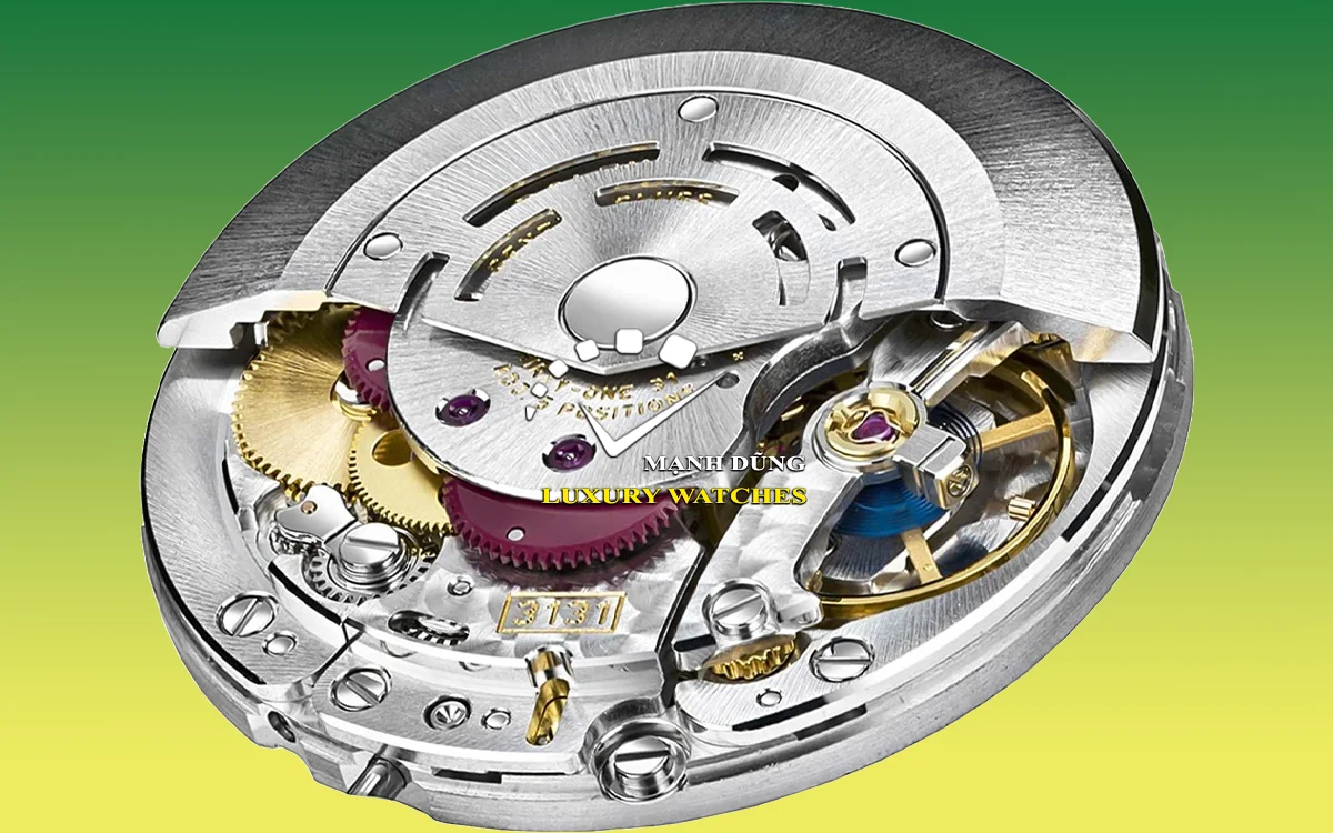 Bộ Máy Rolex Calibre 3131 & Vật Liệu Tiên Phong: Từ Parachrom Đến Bộ Thoát Chống Từ