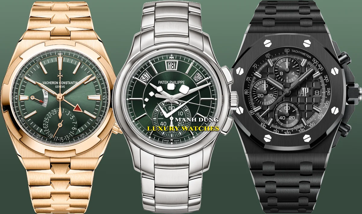 Chân Dung Ba Vị Vua: Patek Philippe, Audemars Piguet, Vacheron Constantin – Khác Biệt Tạo Nên Đẳng Cấp